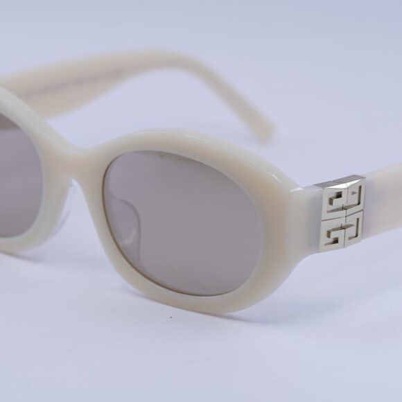 🕶️ New Givenchy GV40091F 25G Sunglasses - Shiny Ivory Frame - Picture 6 of 8